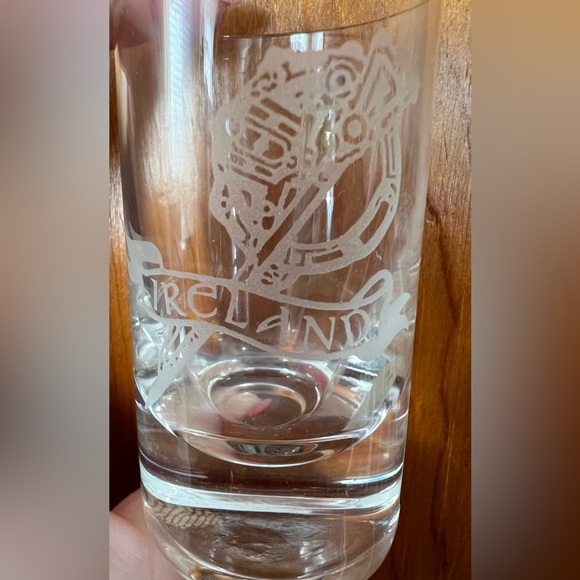 St Patrick’s Day Decor Lot Shamrock Crystal Shot Glass Stained Glass and More - Picture 10 of 11